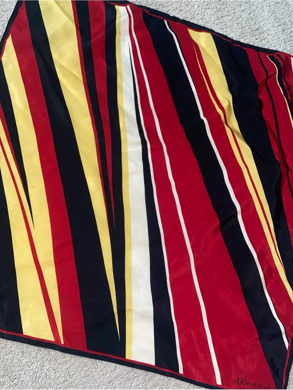 Anne Klein VTG Silk Scarf Multiple Colors